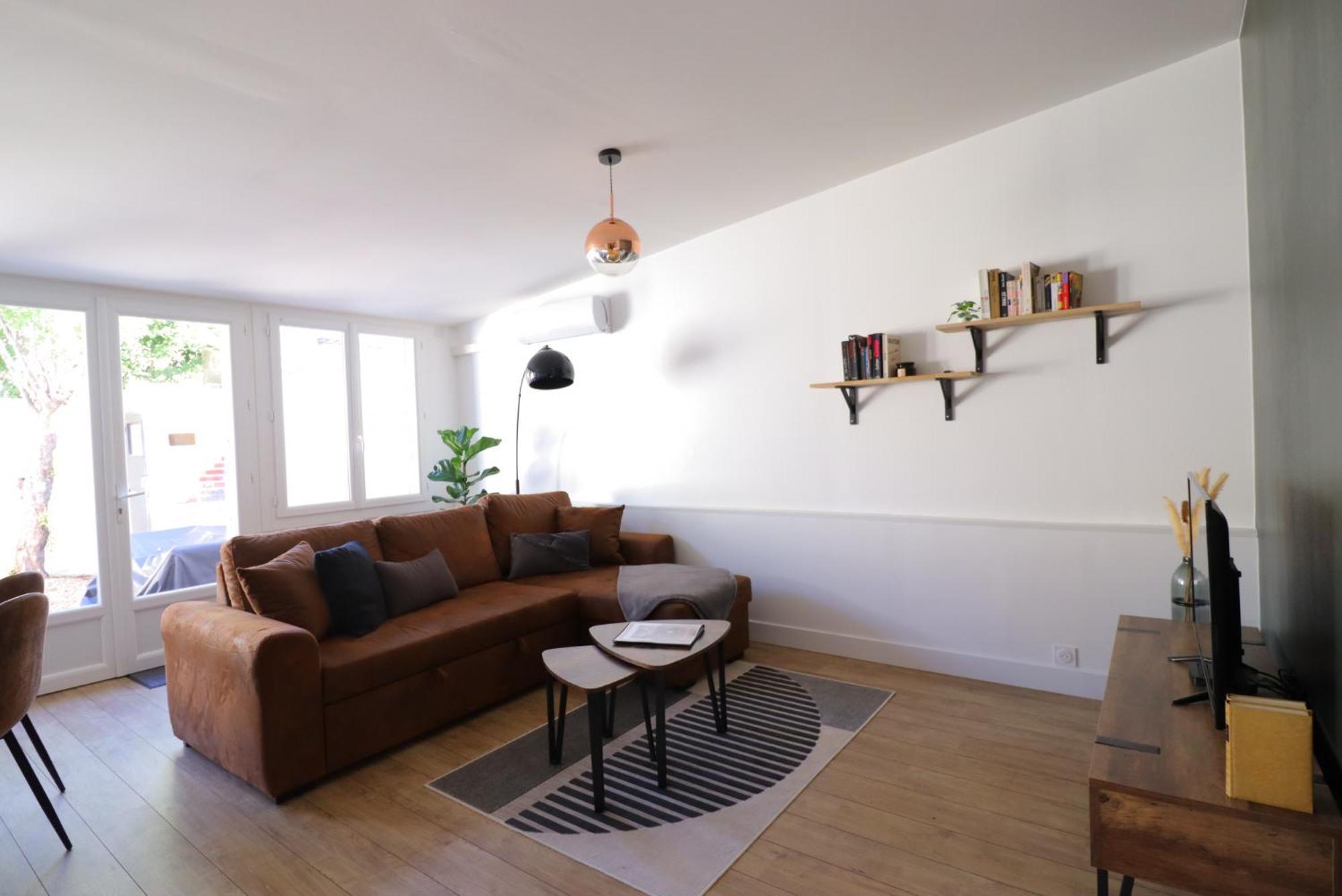 Le Patio - Spacieux T3 Avec Climatisation Et Jardin Privatif Bergerac Ruang foto
