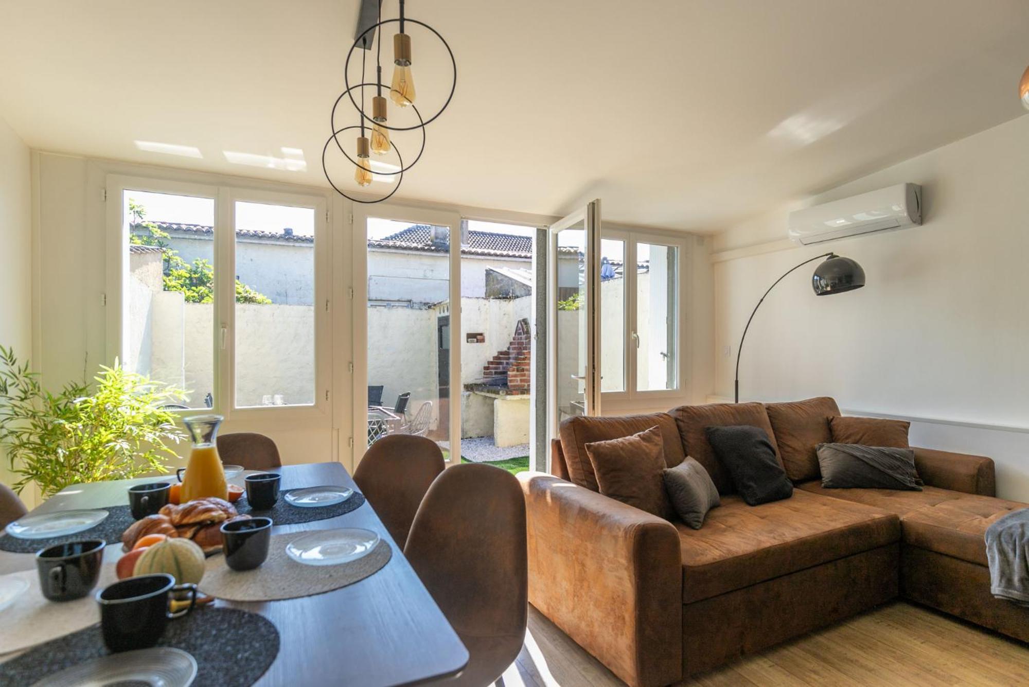 Le Patio - Spacieux T3 Avec Climatisation Et Jardin Privatif Bergerac Bagian luar foto