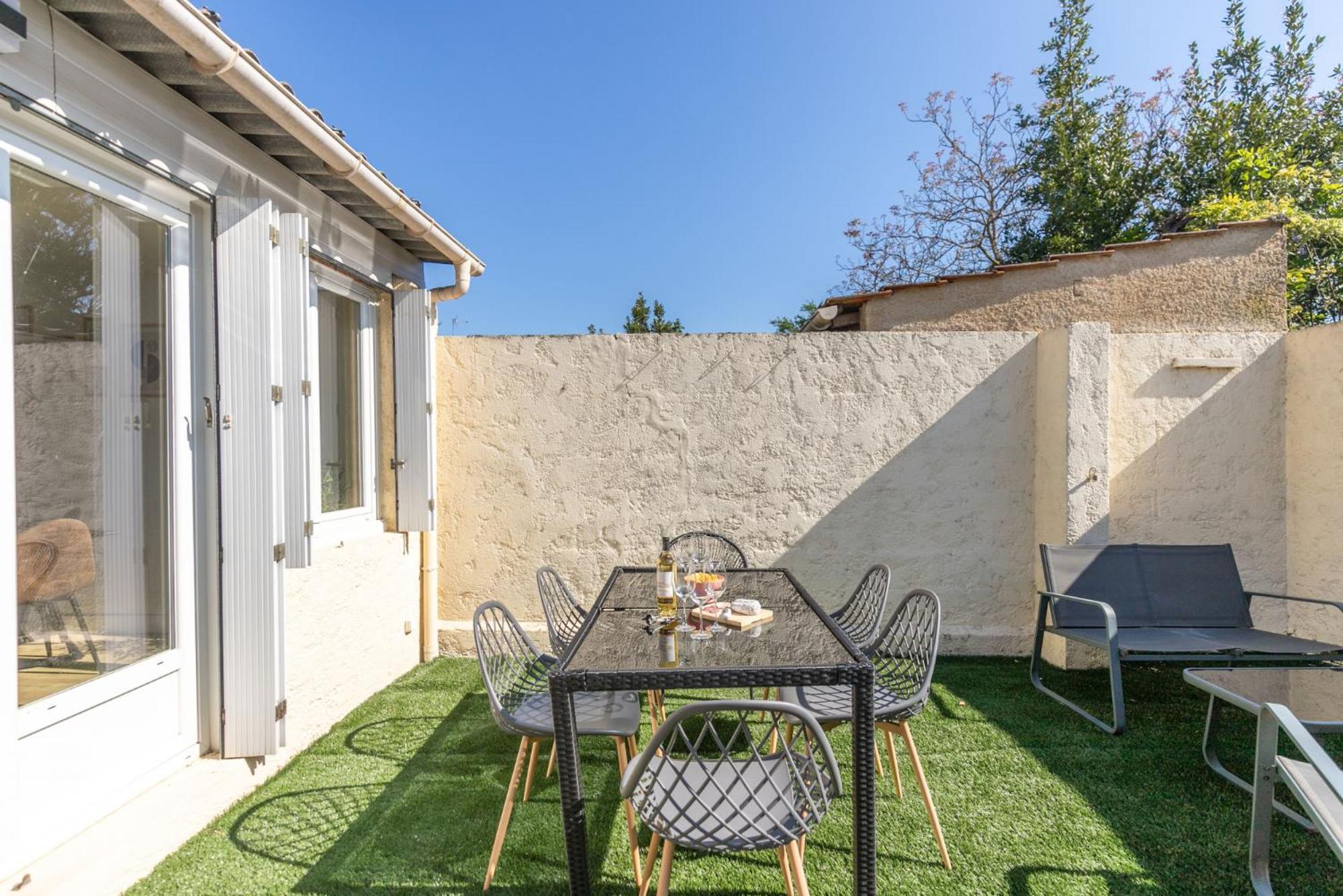 Le Patio - Spacieux T3 Avec Climatisation Et Jardin Privatif Bergerac Bagian luar foto