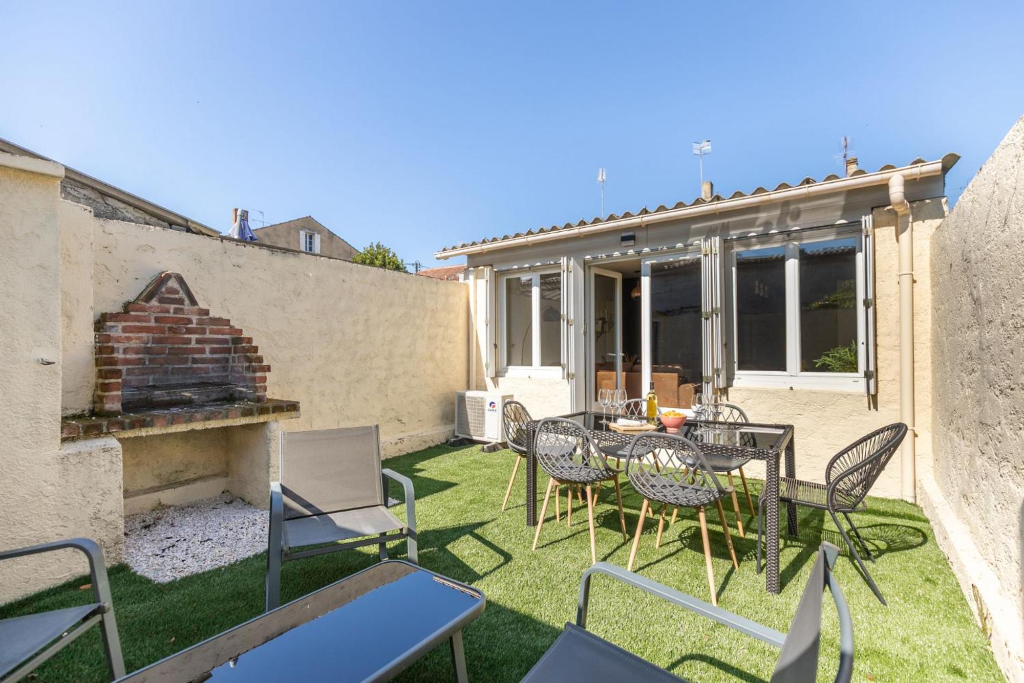 Le Patio - Spacieux T3 Avec Climatisation Et Jardin Privatif Bergerac Bagian luar foto